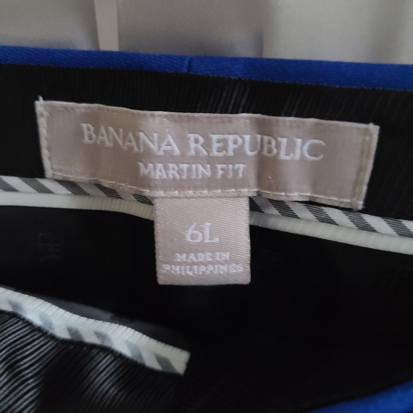 Banana Republic Blue Size Small Size Medium 2 piece wool pant and blazer suit - Picture 10 of 11